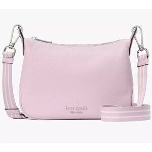G Kate Spade Rosie Crossbody Lilac Leather Bag Violet Mist Purse WKR00630 NWT